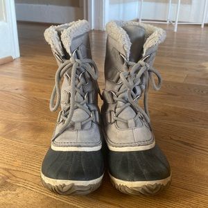 Grey Waterproof Sorel Winter Boots